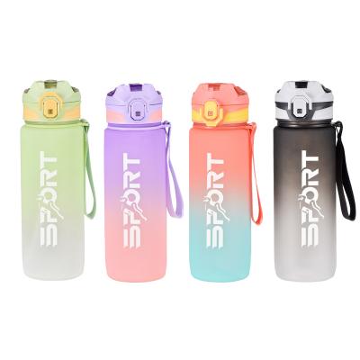 Gradient water bottle